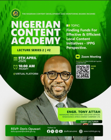 Renaissance MD, Attah to Speak at Nigerian Content Lecture Series ...